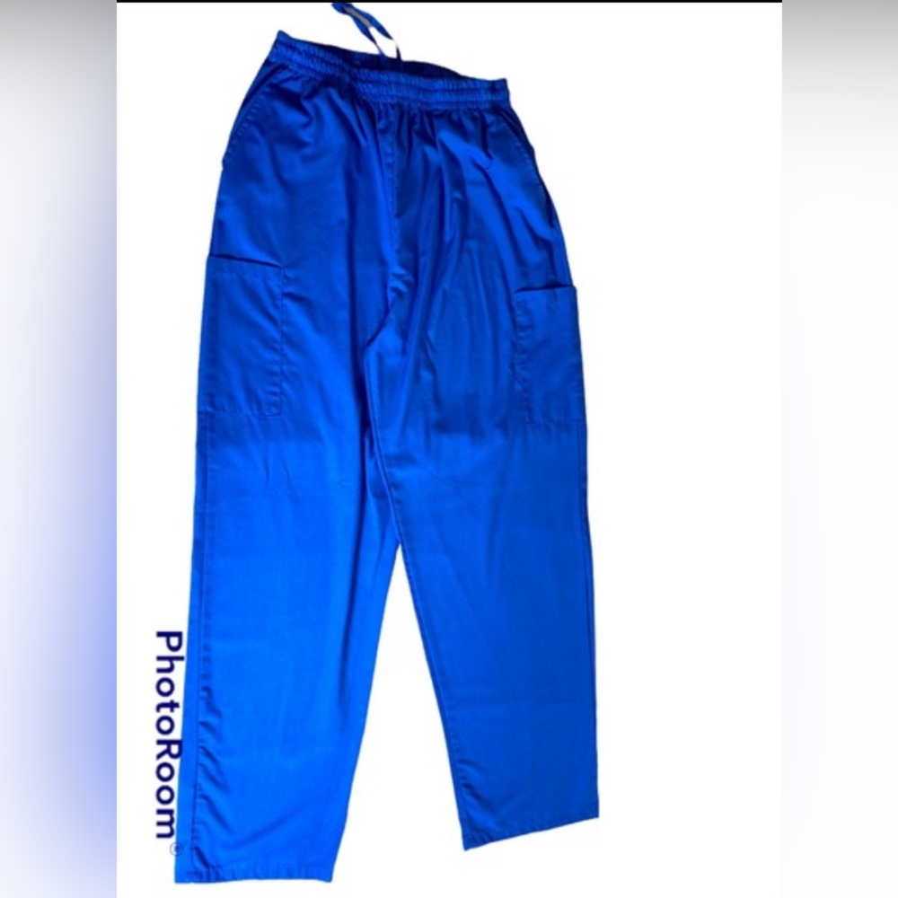 Greentown royal blue scrub pants size Large